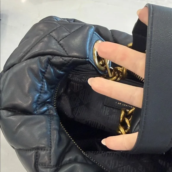 Kurt Geiger Black Large Kensington Hobo Bag - Picture 9 of 14